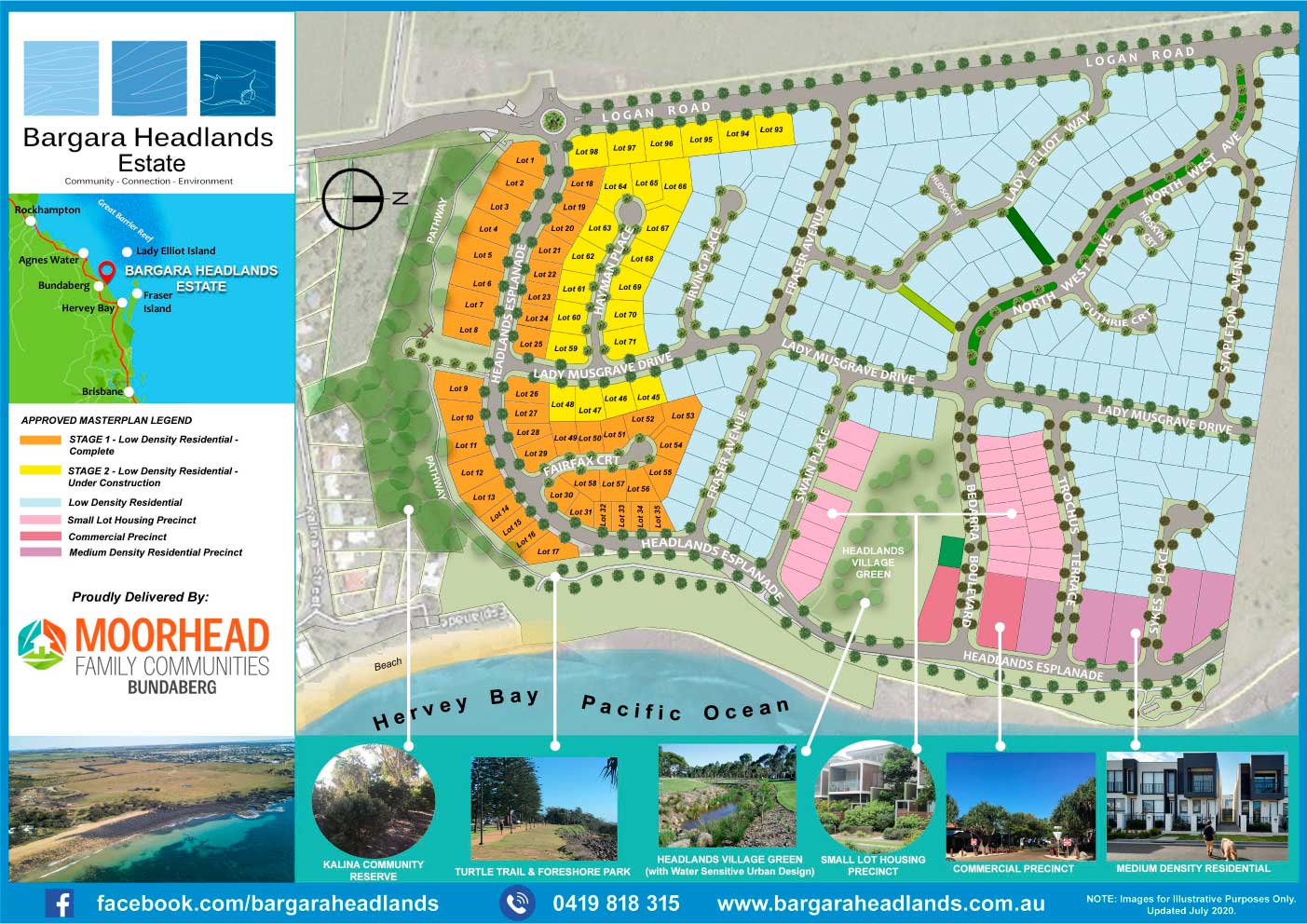 Bargara Headlands Master Plan Land For Sale Bargara 0419 818 315